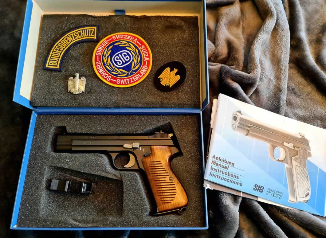 SIG P210-4 neu 9mm Luger